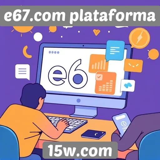 Novos recursos interativos na plataforma e67.com